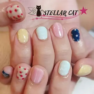 ネイル ショートネイル専門 StellarCatのネイルデザイン