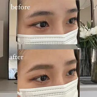 アイブロウ ツヤハイトーン/ レイヤー💫mayuのヘアスタイル