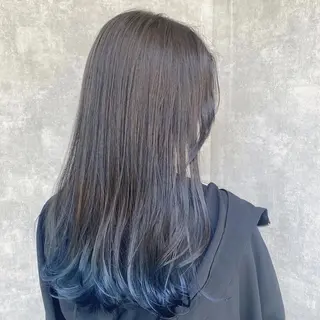セミロング カラー 入江 允のヘアスタイル