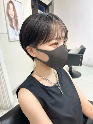 ショート ハイトーンカラー/ さらさのヘアスタイル