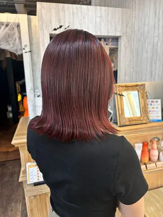 ミディアム 透明感/レイヤー /ayaneのヘアスタイル