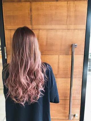 ロング カラー one by zero所属・藏本 剛史のヘアスタイル