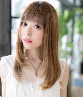 セミロング カラー Chuaile【シュエール】所属・𓏸𓈒𓂃早坂 浩行𓂃𓈒𓏸のヘアスタイル