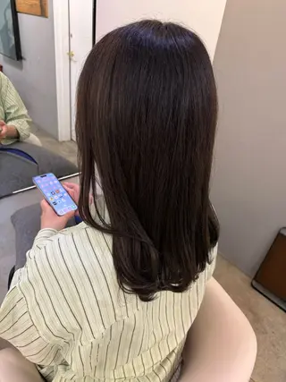 ミディアム 目黒 花奈のヘアスタイル