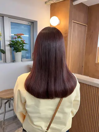 セミロング 🌙透明感カラー✖︎ カンナ🌙のヘアスタイル