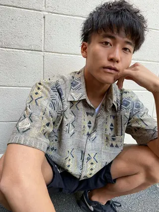 ショート 艶カラー/フェイス レイヤー/たむのヘアスタイル