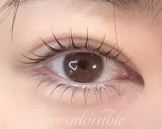 マツエク・マツパ lace adorable所属・lace adorableのマツエク・マツパデザイン