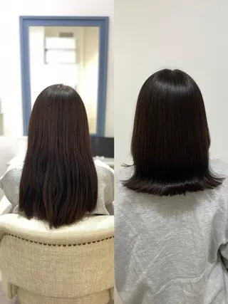 ミディアム カラー ✨髪質改善が大好評✨ 美容室lic近藤✨のヘアスタイル
