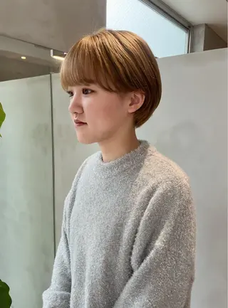 ショート カラー ショート/メンズ 🤍✨Seinaのヘアスタイル