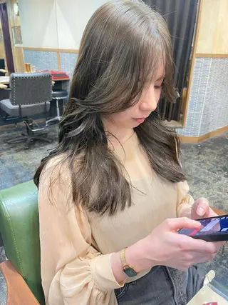 ロング 韓国 / 中国ヘア 🦋Noniのヘアスタイル