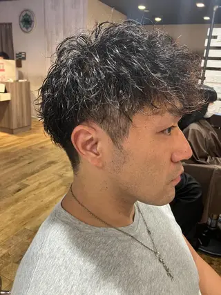 ショート パーマ メンズ 【髪質改善】関根 拓斗のヘアスタイル