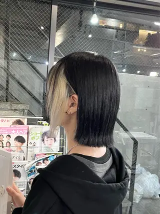 ショート カラー 髪質改善/ブリーチ /長山遼太郎のヘアスタイル