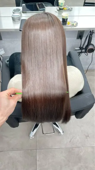 ロング カラー パーマ 🌈艶髪/髪質改善 新宿itouのヘアスタイル