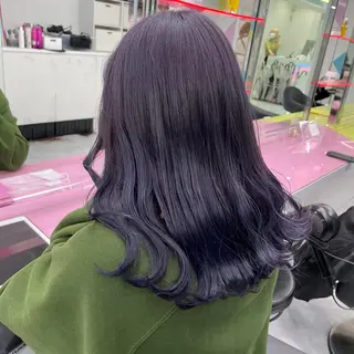 セミロング カラー 💗艶髪透明感カラー 💗DAIKI💗のヘアスタイル