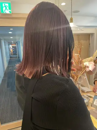 カラー 大迫 江梨のヘアスタイル