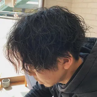 パーマ メンズ men's  by  cocoterrace所属・込山 来実 | メンズのヘアスタイル