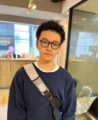 ショート メンズ メンズ特化美容師 熊田 鼓汰郎のヘアスタイル