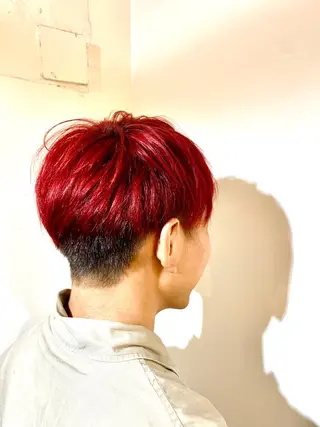 ショート メンズ 河野 行史のヘアスタイル