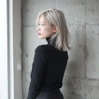 ミディアム カラー 池袋/カラー特化🎨 ロング料金なし🩵のヘアスタイル