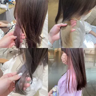 セミロング ショートヘアとカラー の専門家/もりしーのヘアスタイル