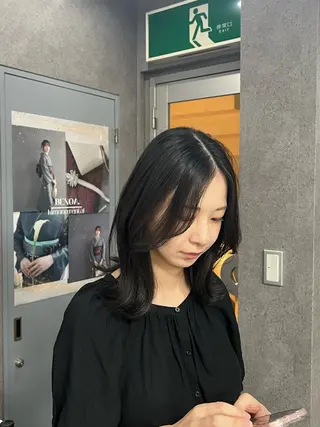 ミディアム 水田仁 【美髪髪質改善】のヘアスタイル