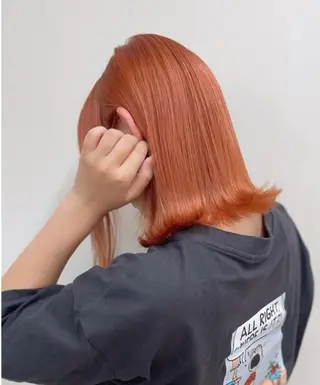 ミディアム カラー 🌈カラーとエクステ 🌈のヘアスタイル