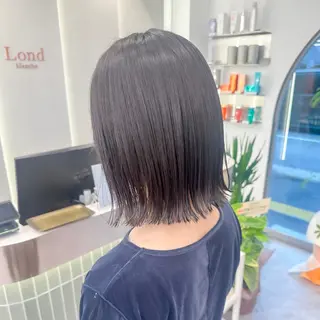 ショート ボブ韓国風レイヤー 錦糸町/畠中ケントのヘアスタイル