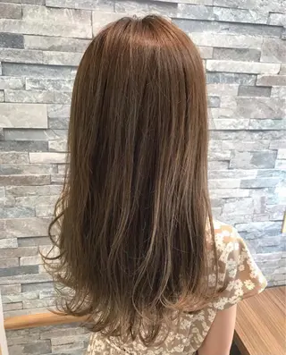 ロング カラー 蟹江 聡太✨レイヤーカットのヘアスタイル