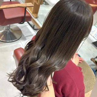 ロング カラー 艶カラー/アレンジ 田上素直のヘアスタイル