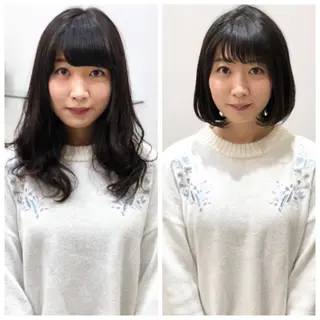 ショート ディレクター ノナカのヘアスタイル