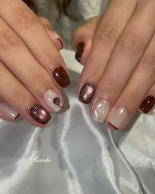 ネイル Ravlu所属・アラカキ アンジュのネイルデザイン