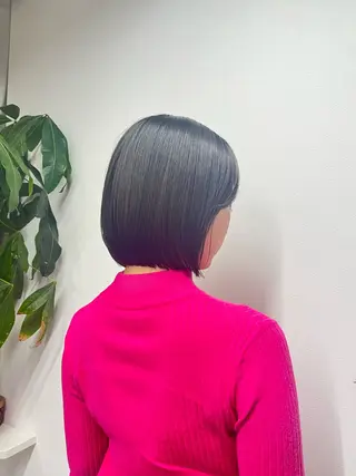 ショート カラー ボブ/透明感カラー 🇰🇷Ryotaのヘアスタイル