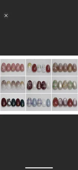 ネイル クレアラルーチェ大分中央町所属・Nail Honokaのネイルデザイン