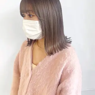 セミロング カラー ParveMix / 横谷 日菜子🍨♡のヘアスタイル