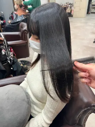 ロング 髪質改善ストレート Kantaのヘアスタイル