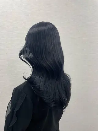 ロング カラー ヘアアレンジ 赤み消しブラウン プロ🐿けんご🐿のヘアスタイル