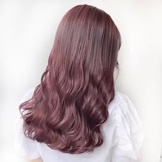 ミディアム カラー ヘアアレンジ 💕上野美容師☁ ブリーチ💖サワのヘアスタイル