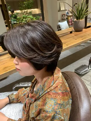 ショート espace      de   coiffure所属・門脇 直也のヘアスタイル