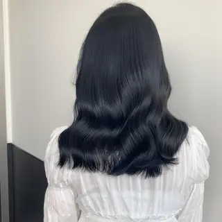 カラー 難波/ヘアカラー 藤原育美のヘアスタイル