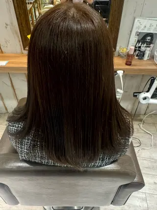 セミロング カラー 豊田 さくらのヘアスタイル