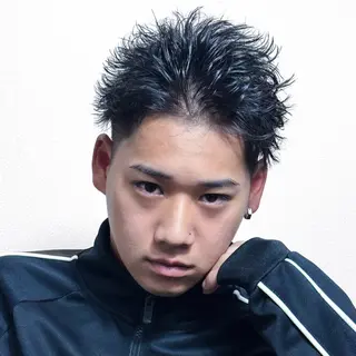 ショート パーマ メンズ SALOWIN名古屋Suite店所属・名古屋のメンズ特化 美容師/わたるのヘアスタイル