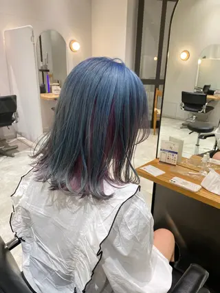 ミディアム カラー HairSalon SHIAN橋本店所属・SHIAN橋本 🌷うい🌷のヘアスタイル