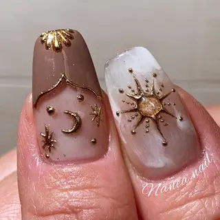 ネイル 金竹 結衣のネイルデザイン