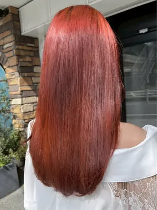 ロング カラー ハイトーン/韓国風/ 艶髪/吉祥寺のヘアスタイル