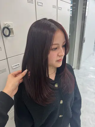 カラー noa🫧美髪/ 透明感カラーのヘアスタイル