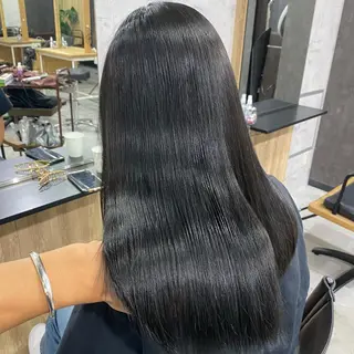 ロング カラー ヘアアレンジ 韓国レイヤー/ 顔周り💕田中将吾のヘアスタイル