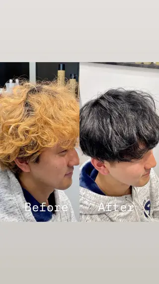 カラー メンズ メンズ特化 / ツイスパ🔥高林拓斗のヘアスタイル