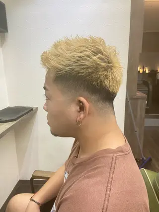 ショート メンズ レオ所属・仁和山 晃のヘアスタイル