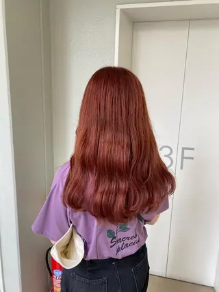 ロング カラー ナチュラル/韓国💎 haruka 💎のヘアスタイル