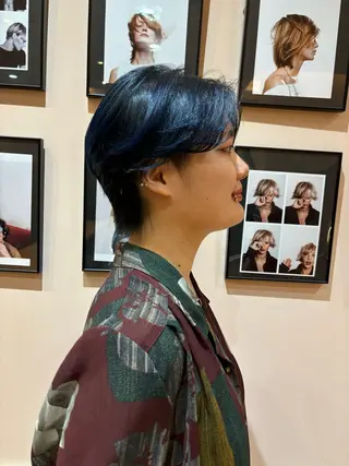 ショート カラー 髪師kenjiro所属・⭐️五十嵐 未悠⭐️のヘアスタイル